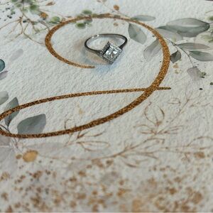 Sterling Silver Ring Size 8